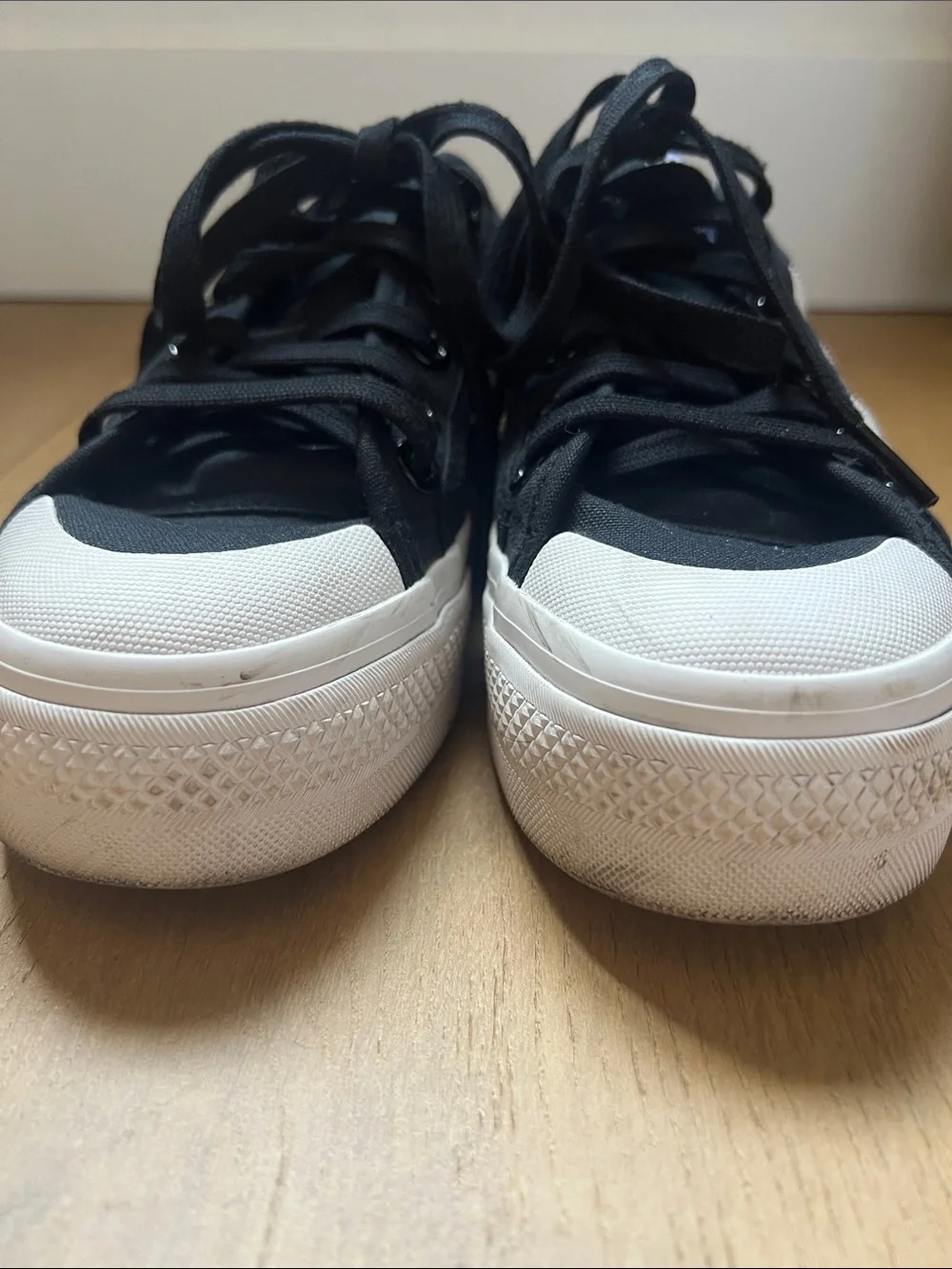 Adidas Nizza platform shoes